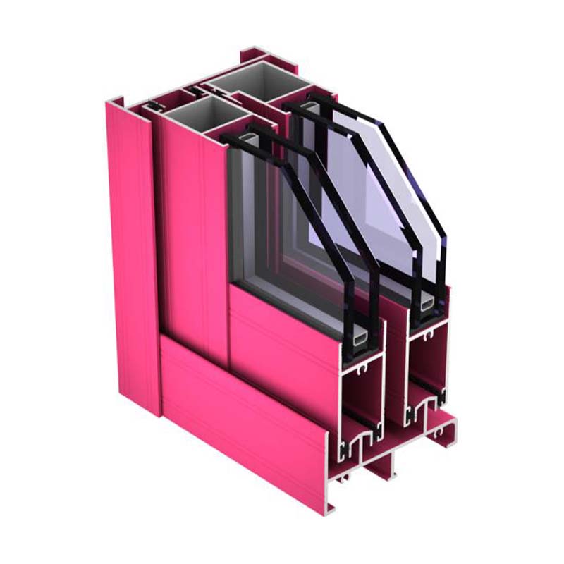 Profile cửa trượt nhôm không chịu nhiệt